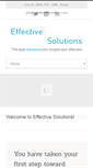 Mobile Screenshot of geteffectivesolutions.com